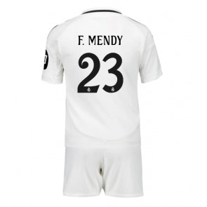 Real Madrid Ferland Mendy #23 Domaci Dres za Dječji 2024-25 Kratak Rukavima (+ kratke hlače)